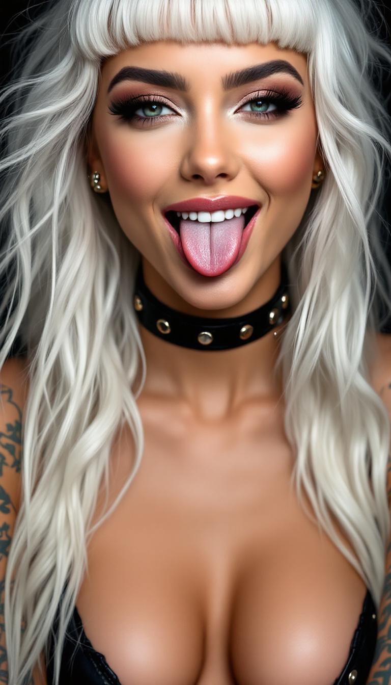 tattooed-white-haired-woman-leather-bra-alt-glamour-portrait-closeup